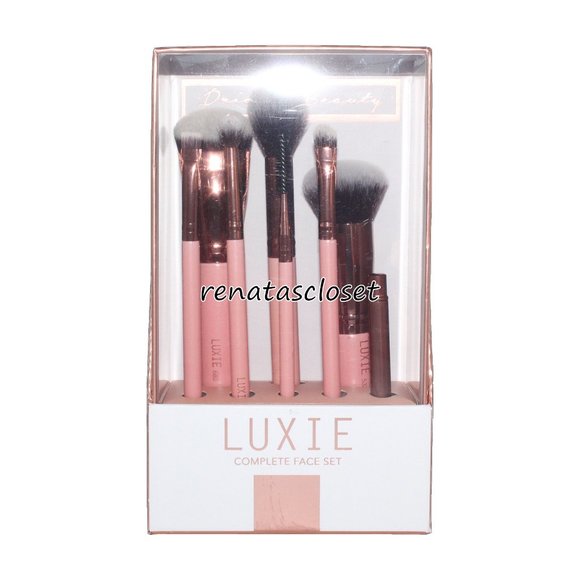 Luxie 8pc Complete Face Brush Set NIP - Picture 2 of 10